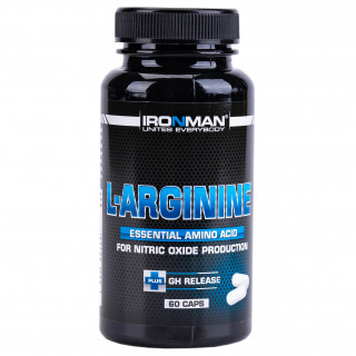 L-Аргинин, Ironman™,  60 капсул